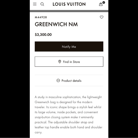 Louis Vuitton Neo Greenwich Damier Graphite - Picture 6 of 7